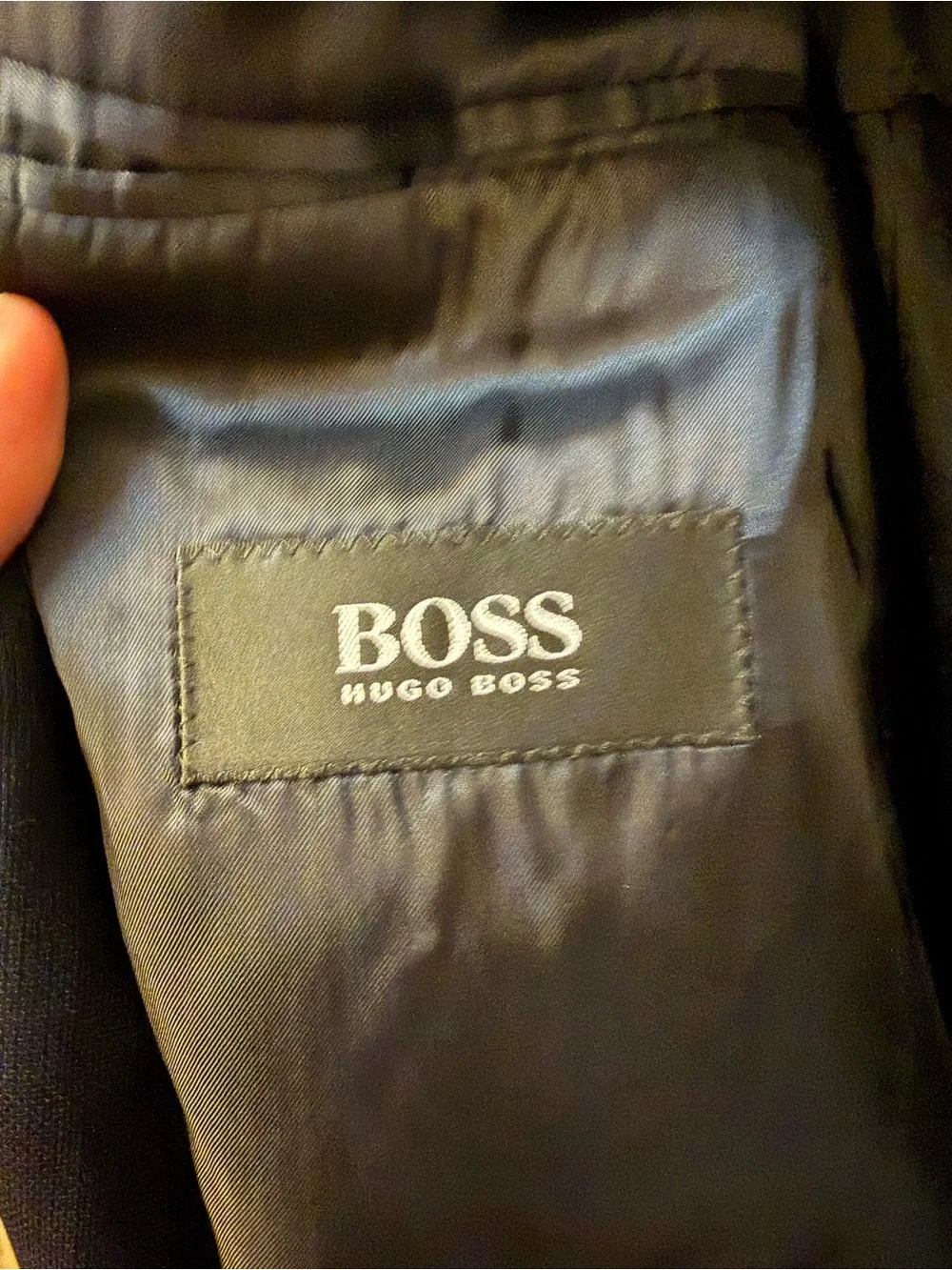 Hugo Boss Navy Men's Sport Coat - Classic Single-Breasted Blazer